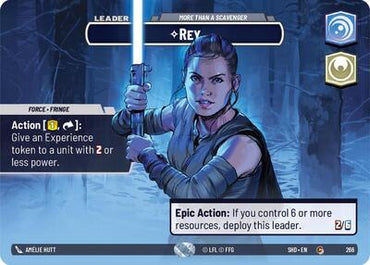Rey, More Than a Scavenger (Showcase) - Foil (Shadows of the Galaxy)(SHD-266/522)(C)