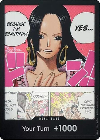 DON!! Card (Boa Hancock) - DP04 Ver. - Foil (500 Years in the Future)()(DON!!)