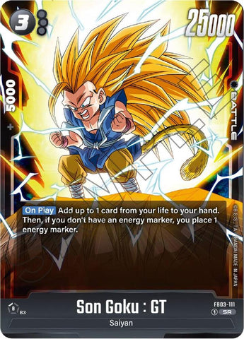 Son Goku : GT [111] [Foil] (FB03-111)(SR)