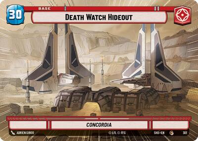 Death Watch Hideout // Shield - Hyperspace (Shadows of the Galaxy)(SHD-301 // T04)(C)