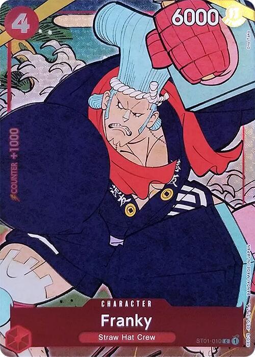 Franky [English Version 1st Anniversary Set] [Foil] (One Piece Promotion Cards)(ST01-010)(C)