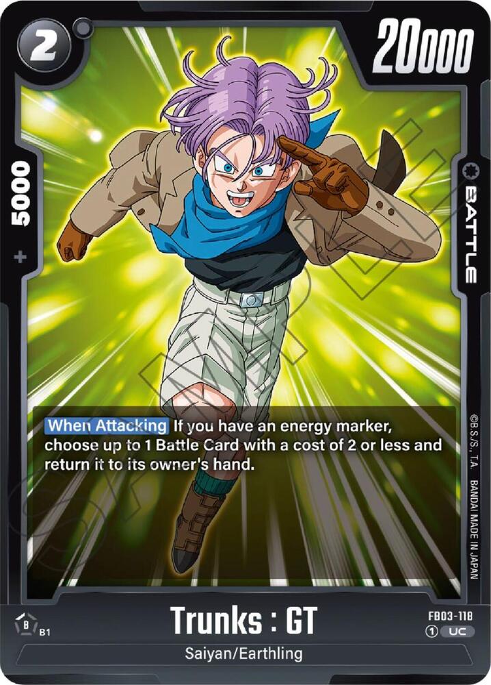 Trunks : GT [118] (FB03-118)(UC)