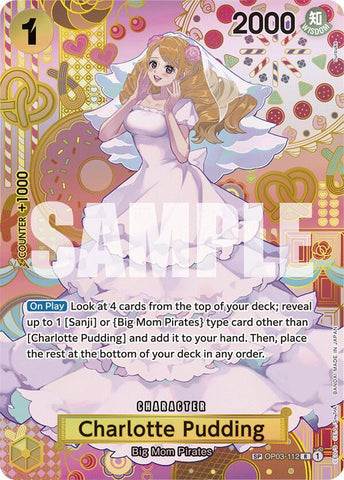 Charlotte Pudding (SP) - Foil (Two Legends)(OP03-112)(R)