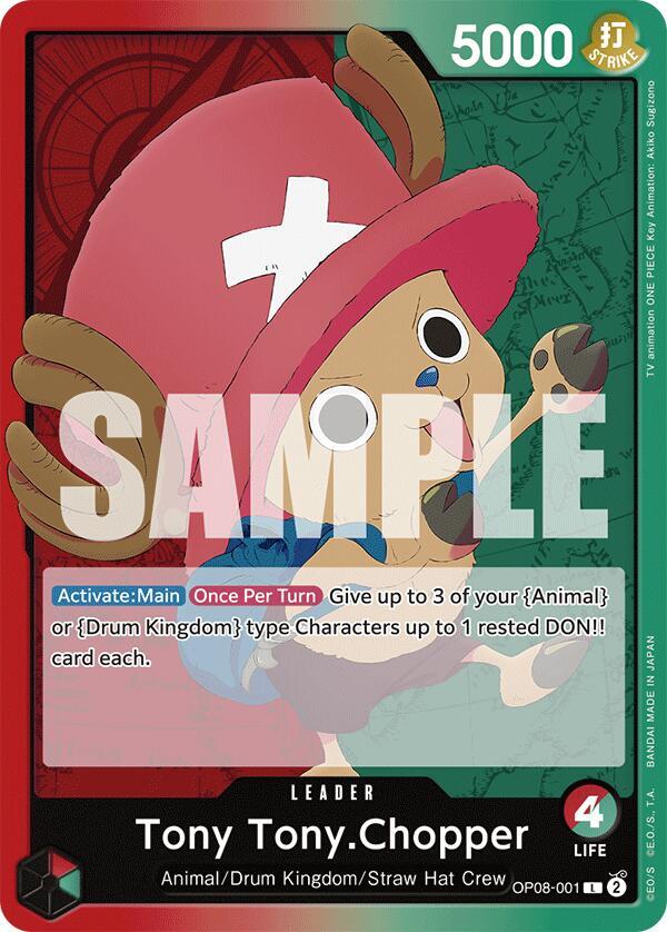 Tony Tony.Chopper (001) (Two Legends)(OP08-001)(L)