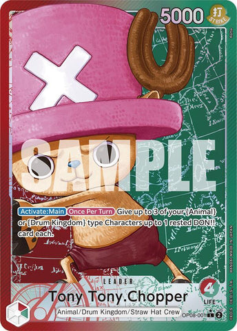 Tony Tony.Chopper (001) - Parallel - Foil (Two Legends)(OP08-001)(L)