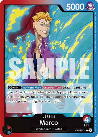 Marco (Two Legends)(OP08-002)(L)