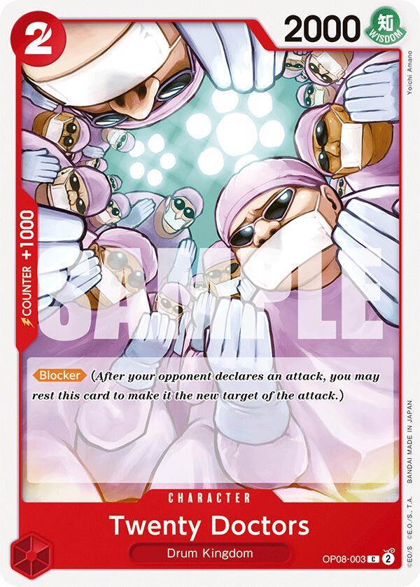 Twenty Doctors (Two Legends)(OP08-003)(C)