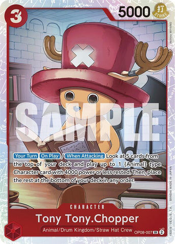 Tony Tony.Chopper (007) - Foil (Two Legends)(OP08-007)(SR)