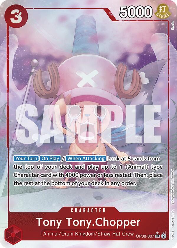 Tony Tony.Chopper (0070) - Parallel - Foil (Two Legends)(OP08-007)(SR)