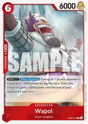 Wapol - Foil (Two Legends)(OP08-014)(R)