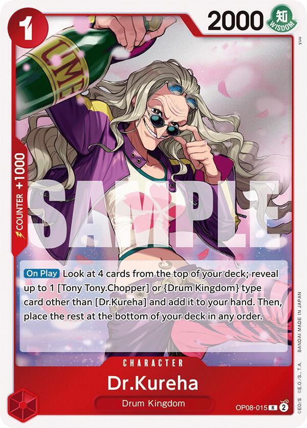 Dr.Kureha - Foil (Two Legends)(OP08-015)(R)