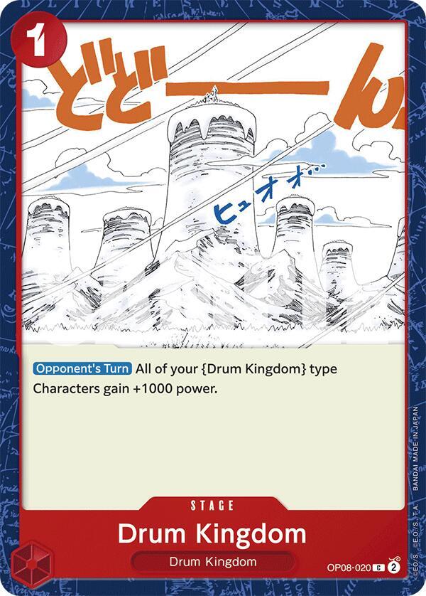 Drum Kingdom (Two Legends)(OP08-020)(C)