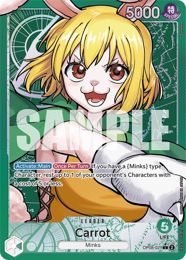 Carrot (021) - Parallel - Foil (Two Legends)(OP08-021)(L)