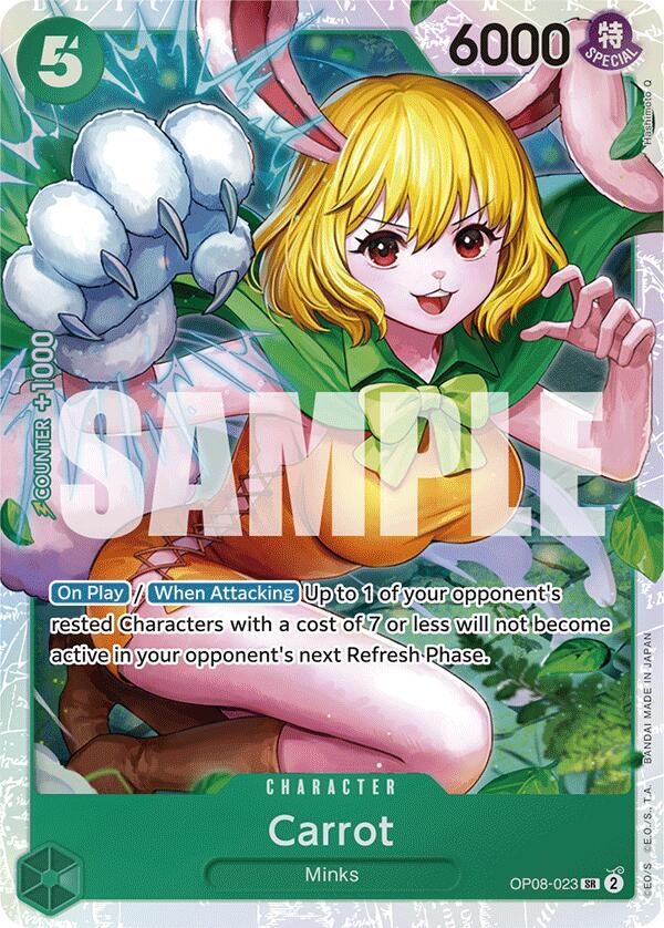 Carrot (023) - Foil (Two Legends)(OP08-023)(SR)