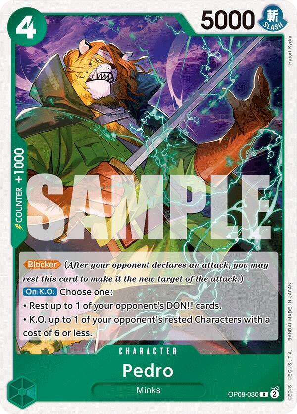 Pedro - Foil (Two Legends)(OP08-030)(R)