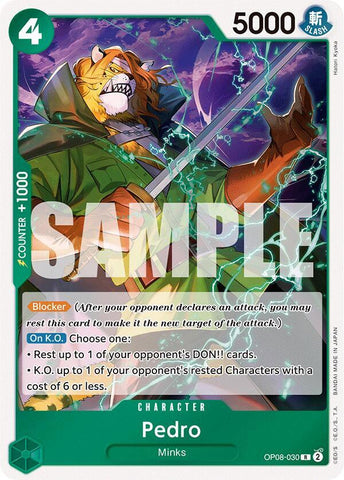 Pedro - Foil (Two Legends)(OP08-030)(R)