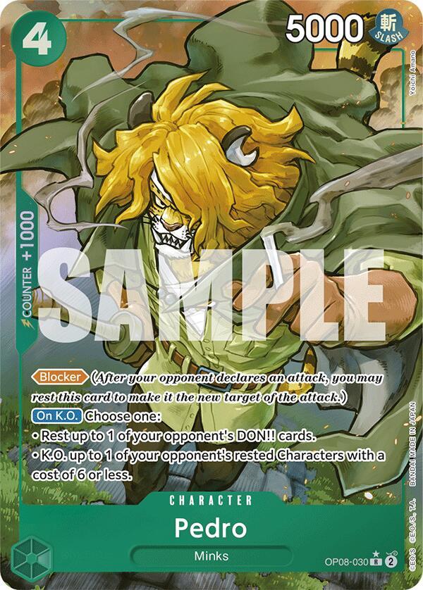 Pedro - Parallel - Foil (Two Legends)(OP08-030)(R)