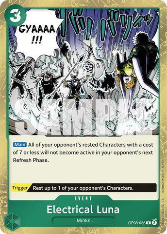 Electrical Luna - Foil (Two Legends)(OP08-036)(R)