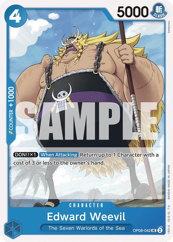 Edward Weevil (Two Legends)(OP08-042)(UC)