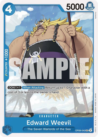 Edward Weevil (Two Legends)(OP08-042)(UC)