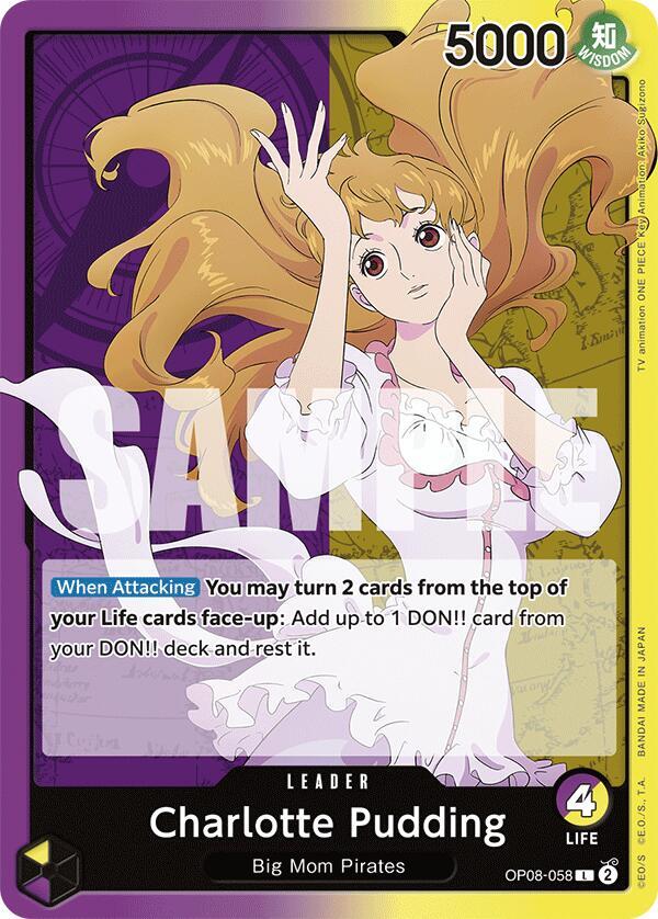 Charlotte Pudding (058) (Two Legends)(OP08-058)(L)