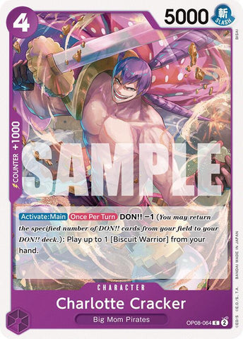 Charlotte Cracker (Two Legends)(OP08-064)(C)