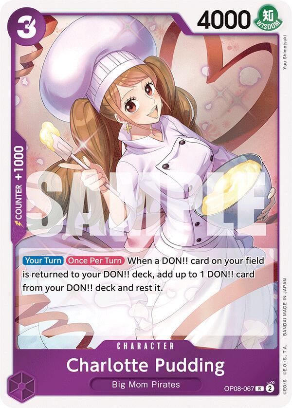 Charlotte Pudding (067) - Foil (Two Legends)(OP08-067)(R)