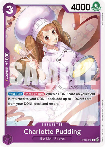 Charlotte Pudding (067) - Foil (Two Legends)(OP08-067)(R)