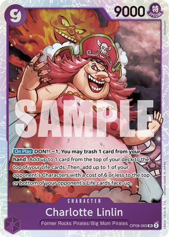 Charlotte Linlin - Foil (Two Legends)(OP08-069)(SR)