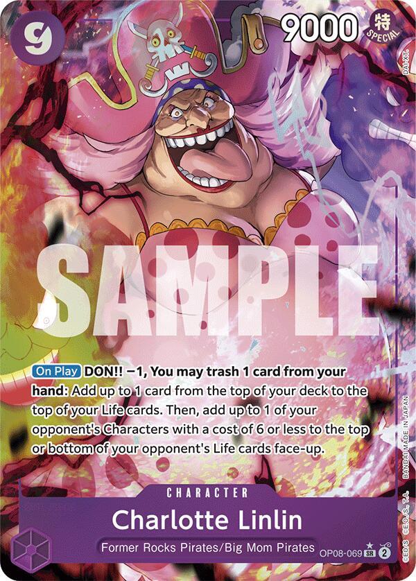 Charlotte Linlin - Parallel - Foil (Two Legends)(OP08-069)(SR)