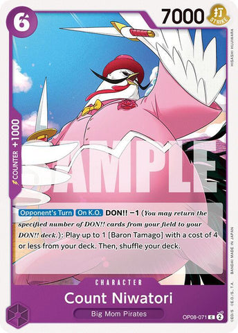 Count Niwatori (Two Legends)(OP08-071)(C)