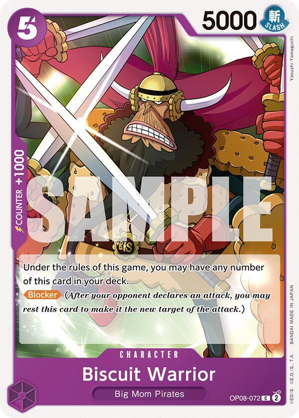 Biscuit Warrior (Two Legends)(OP08-072)(C)