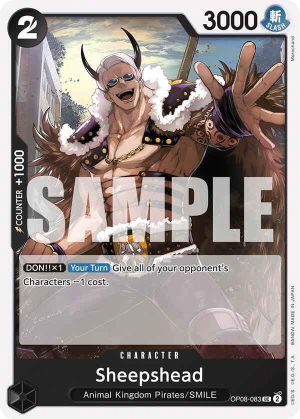 Sheepshead (Two Legends)(OP08-083)(UC)