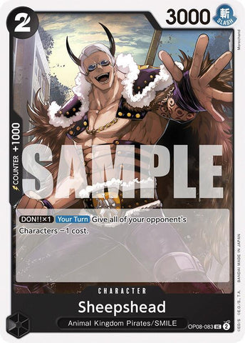 Sheepshead (Two Legends)(OP08-083)(UC)