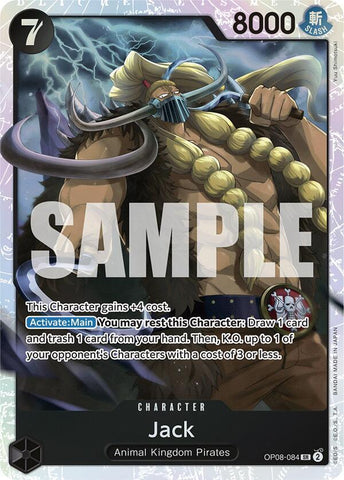 Jack - Foil (Two Legends)(OP08-084)(SR)