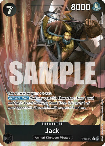 Jack - Parallel - Foil (Two Legends)(OP08-084)(SR)