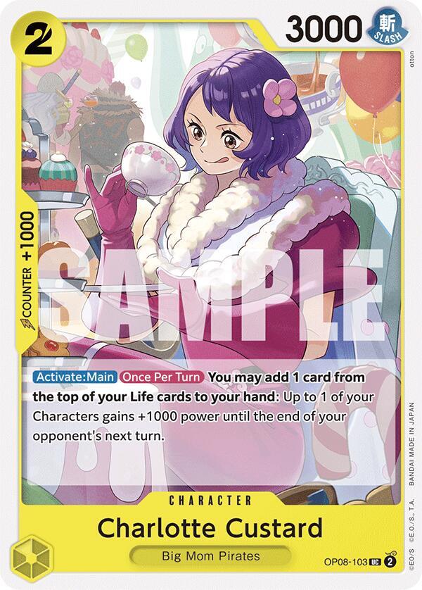 Charlotte Custard (Two Legends)(OP08-103)(UC)