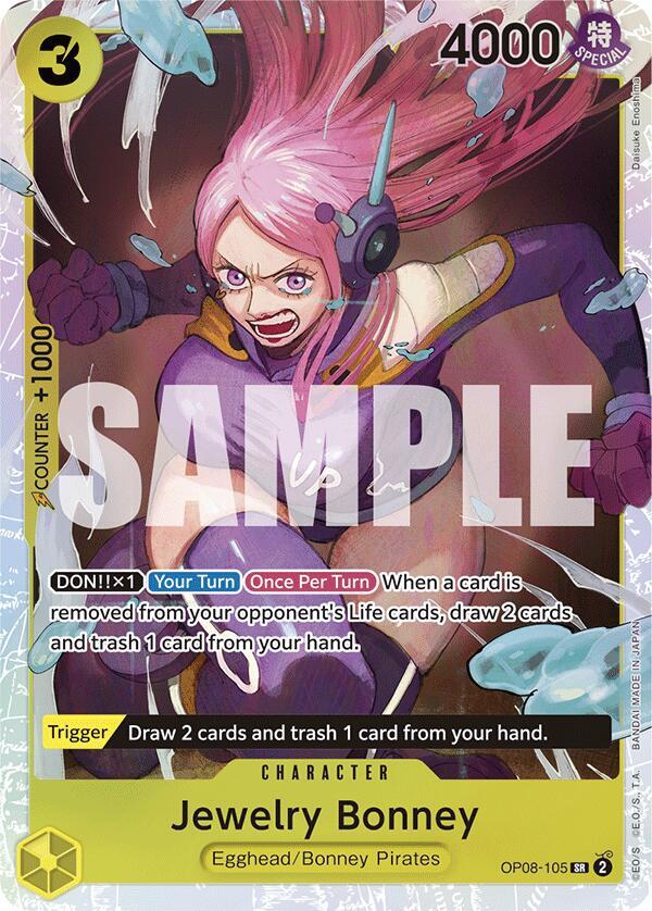 Jewelry Bonney - Foil (Two Legends)(OP08-105)(SR)