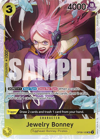 Jewelry Bonney - Foil (Two Legends)(OP08-105)(SR)