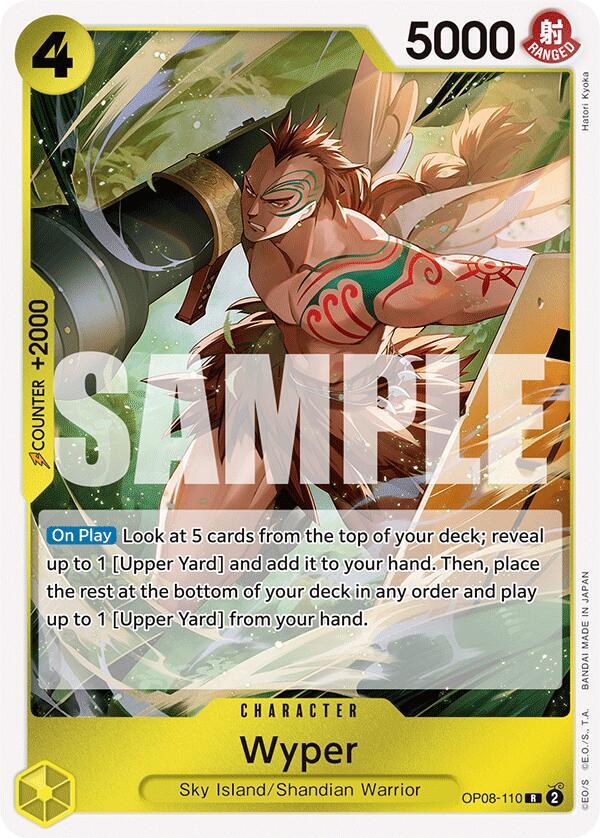 Wyper - Foil (Two Legends)(OP08-110)(R)