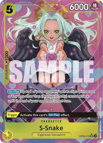S-Snake - Parallel - Foil (Two Legends)(OP08-112)(SR)