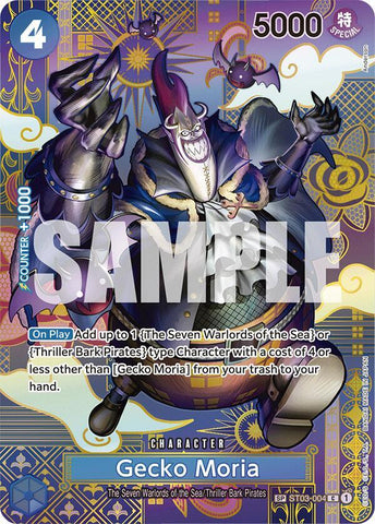 Gecko Moria (SP) - Foil (Two Legends)(ST03-004)(C)