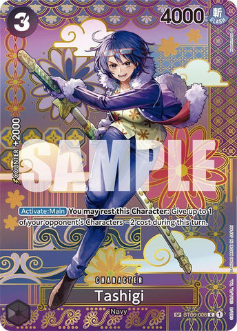Tashigi (SP) - Foil (Two Legends)(ST06-006)(C)