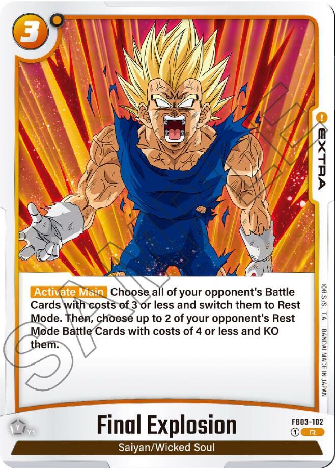 Final Explosion [Foil] (FB03-102)(R)