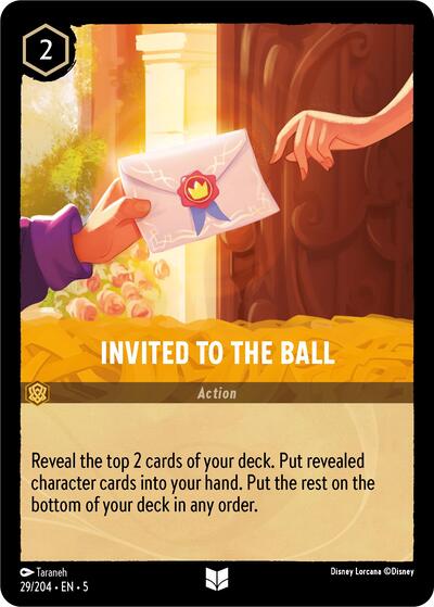 Invited to the Ball - Cold Foil (Shimmering Skies)(5-029/204)(U)