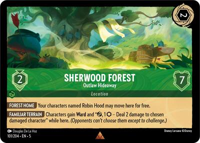 Sherwood Forest - Outlaw Hideaway (Shimmering Skies)(5-101/204)(R)