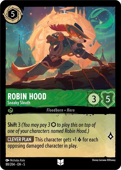 Robin Hood - Sneaky Sleuth (Shimmering Skies)(5-088/204)(U)