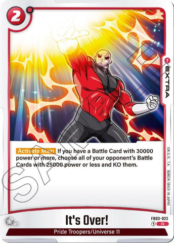 It's Over! [Foil] (FB03-023)(R)