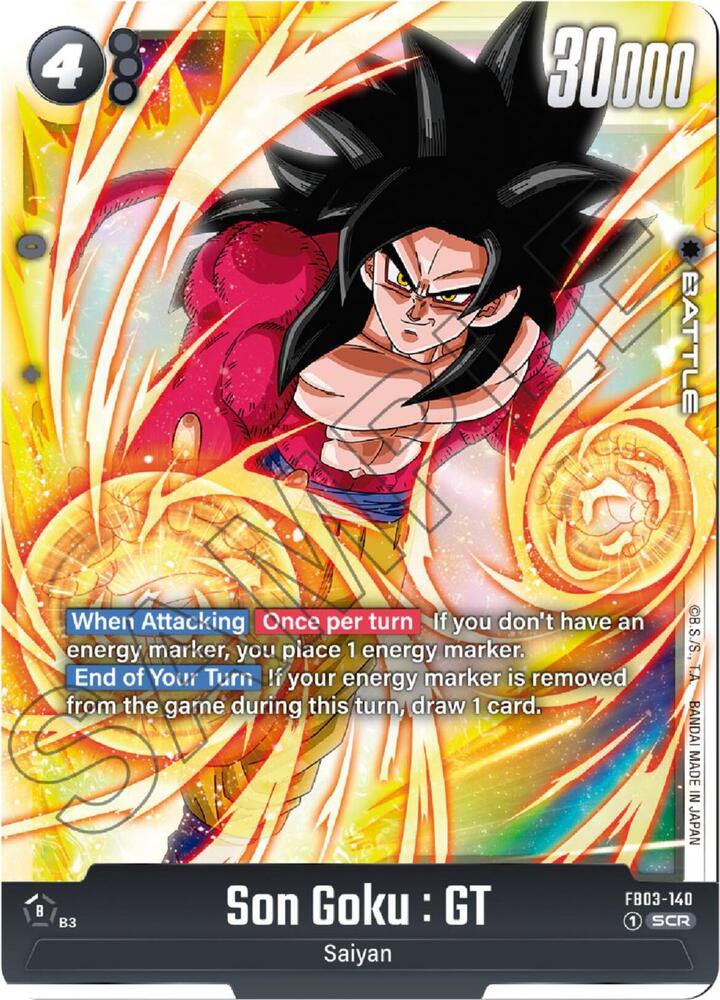 Son Goku : GT [140] [Foil] (FB03-140)(SCR)