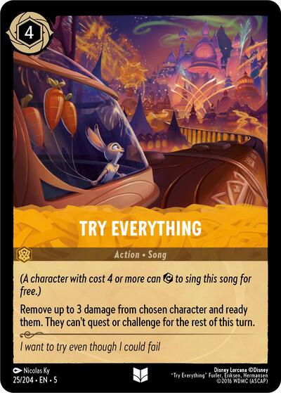 Try Everything (Shimmering Skies)(5-025/204)(U)